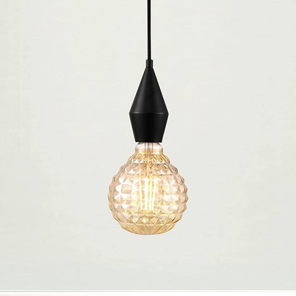 Buy LED Filament Globes Australia G125 Avra LED Filament Globe ES 240V 2W Amber Glass 2200K - 1428070