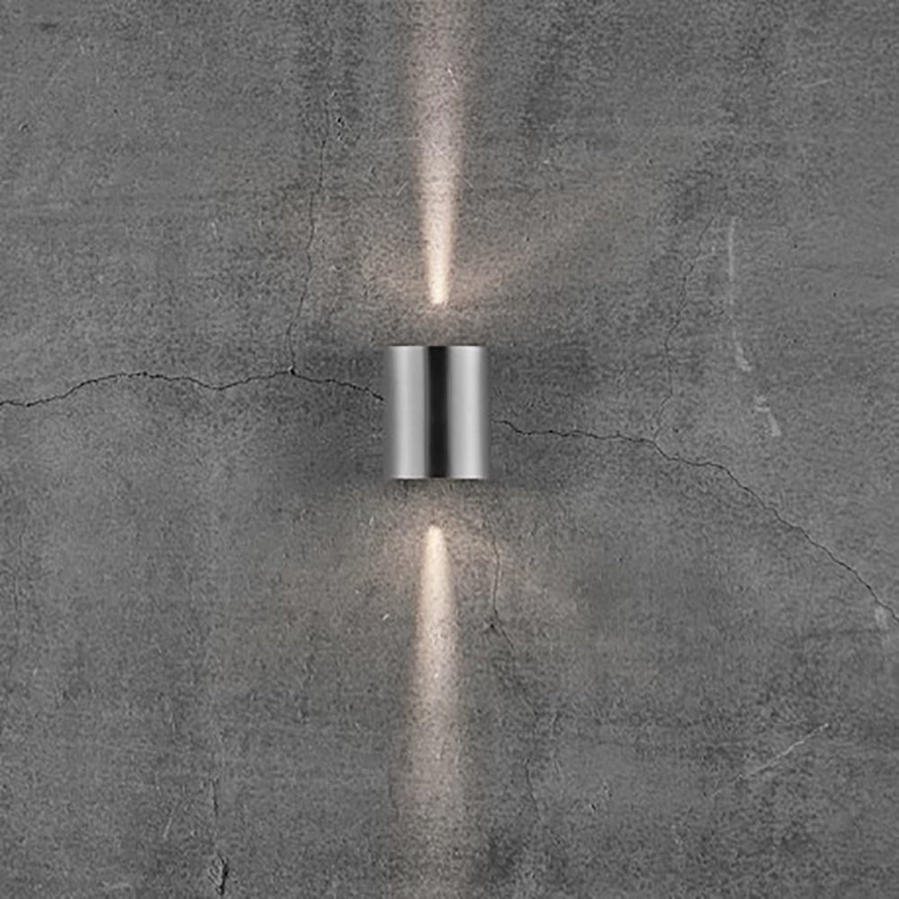 Buy Up / Down Wall Lights Australia Canto Up & Down Wall 2 Lights Stainless Steel 3000K - 49701034