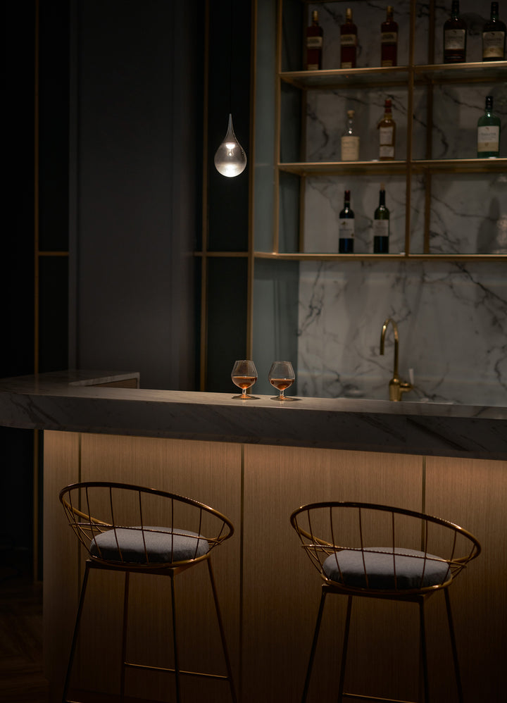 PaoPao LED Pendant Light 5W 2700K Chrome - SE S/PAOPAO/P1/CHROME/CHROME