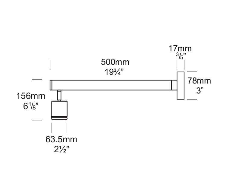 Sign Light Aluminum Black - SGNL/BK