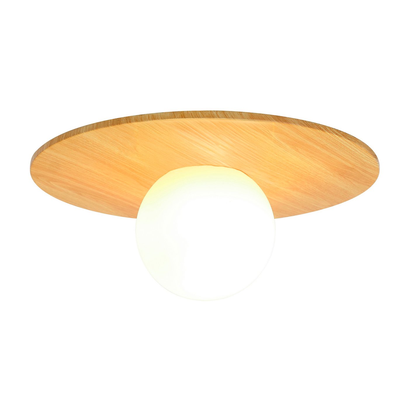 Siona Flush Mount Light Wood foil - 2510016014