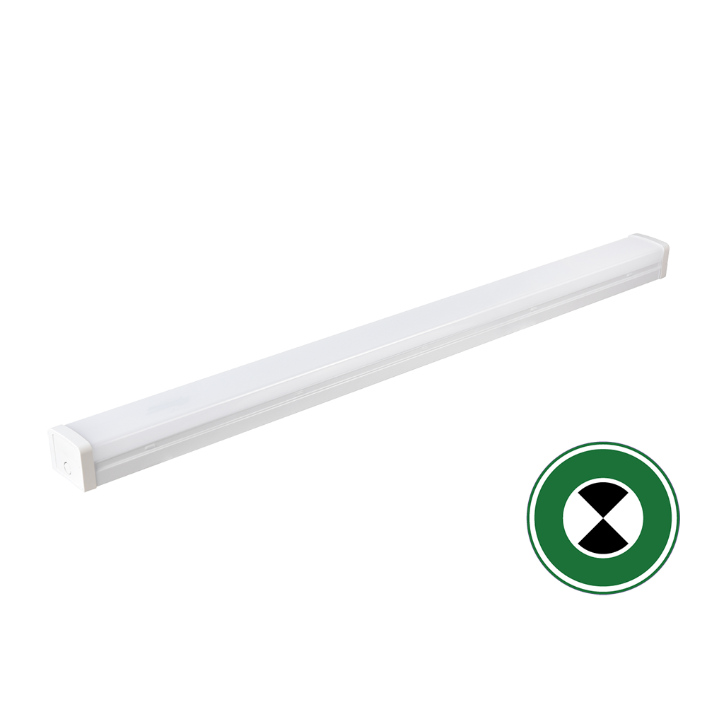 Stellar V Emergency LED Batten White Metal 5CCT - 211024EM