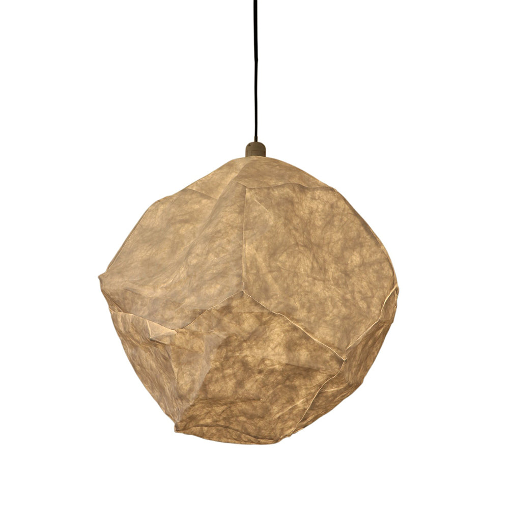 Stratus 1 Light Ball Cloud Paper Pendant White - ZAF11141