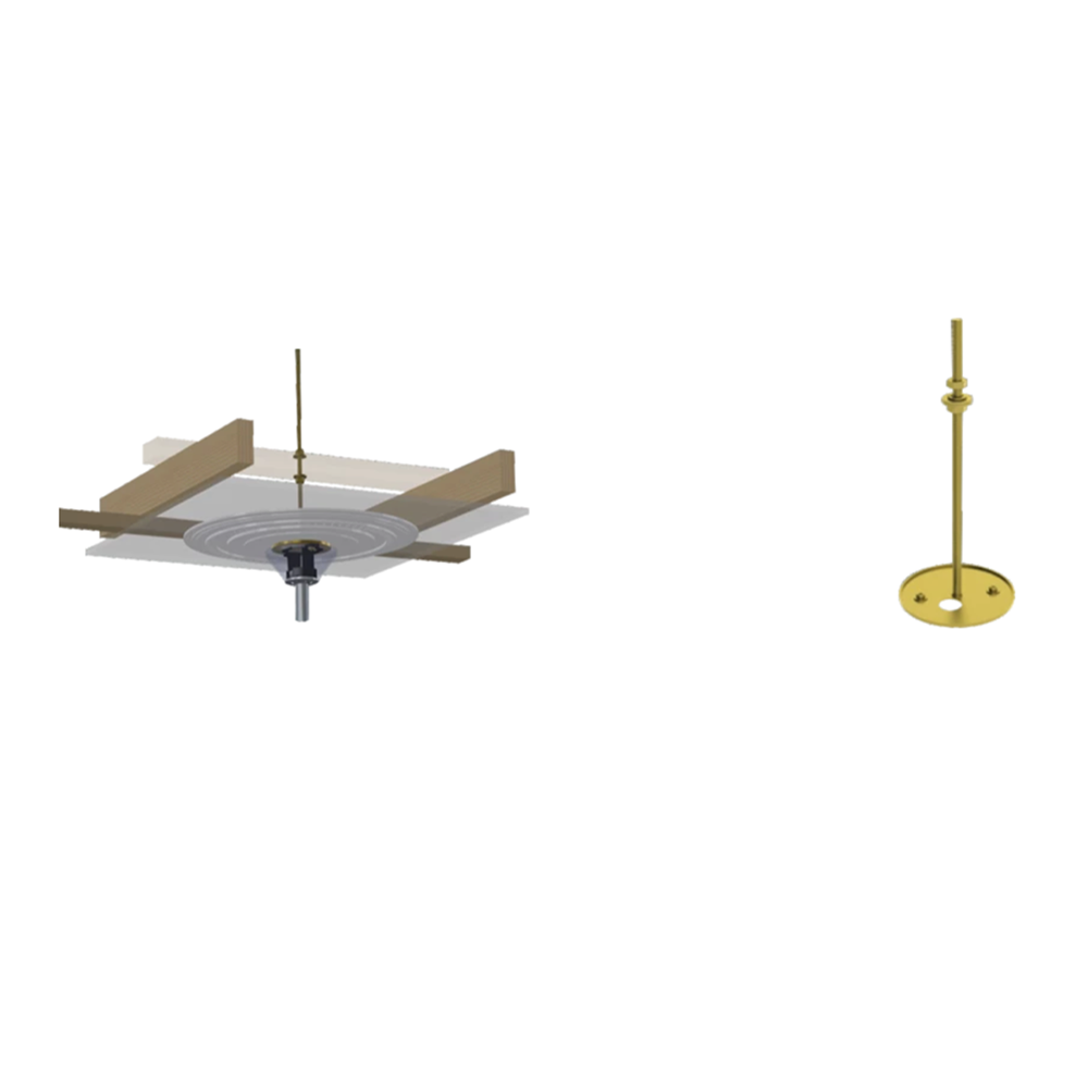 Buy Fan Accessories Australia T-Hook for Ceiling Fans – Ceiling Rose Mounts - 009