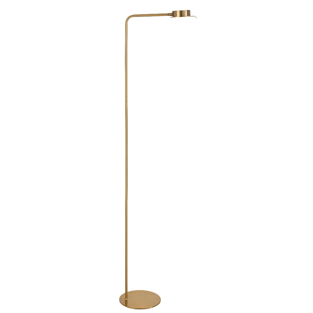 Tarell LED Floor Lamp 6W 3000K Antique Gold - TARELL FL-AG