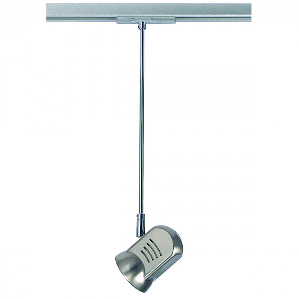 Buy Single Circuit Track Heads Australia Single Circuit Track Head Satin Chrome Metal - TE100-300-SC