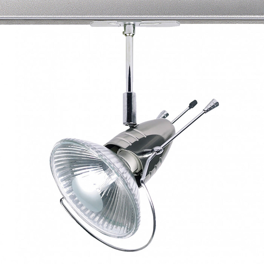 Buy Single Circuit Track Heads Australia Single Circuit Track Head Satin Chrome - TE111-SC