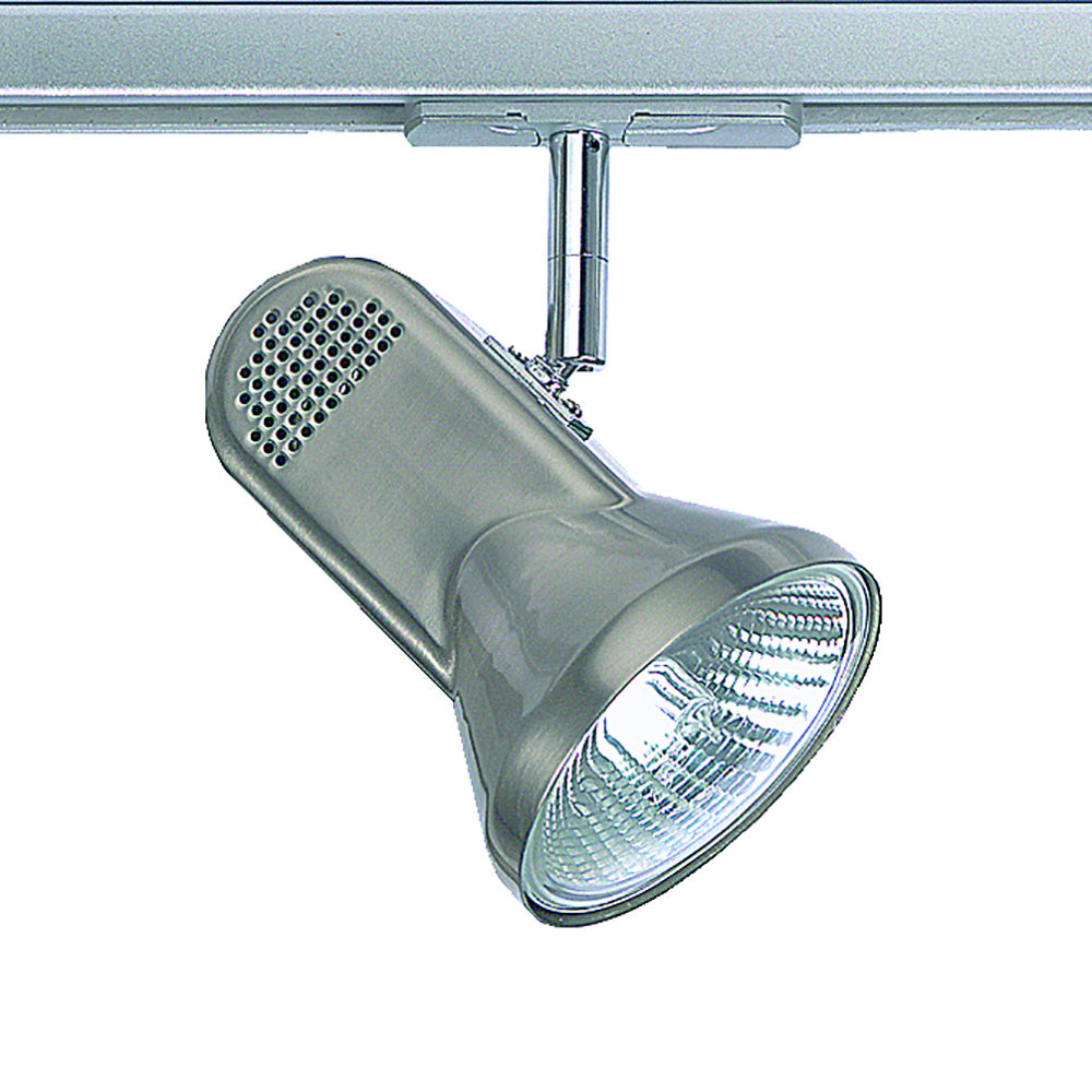 Buy Single Circuit Track Heads Australia Single Circuit Track Head 100W Satin Chrome - TE300-SC