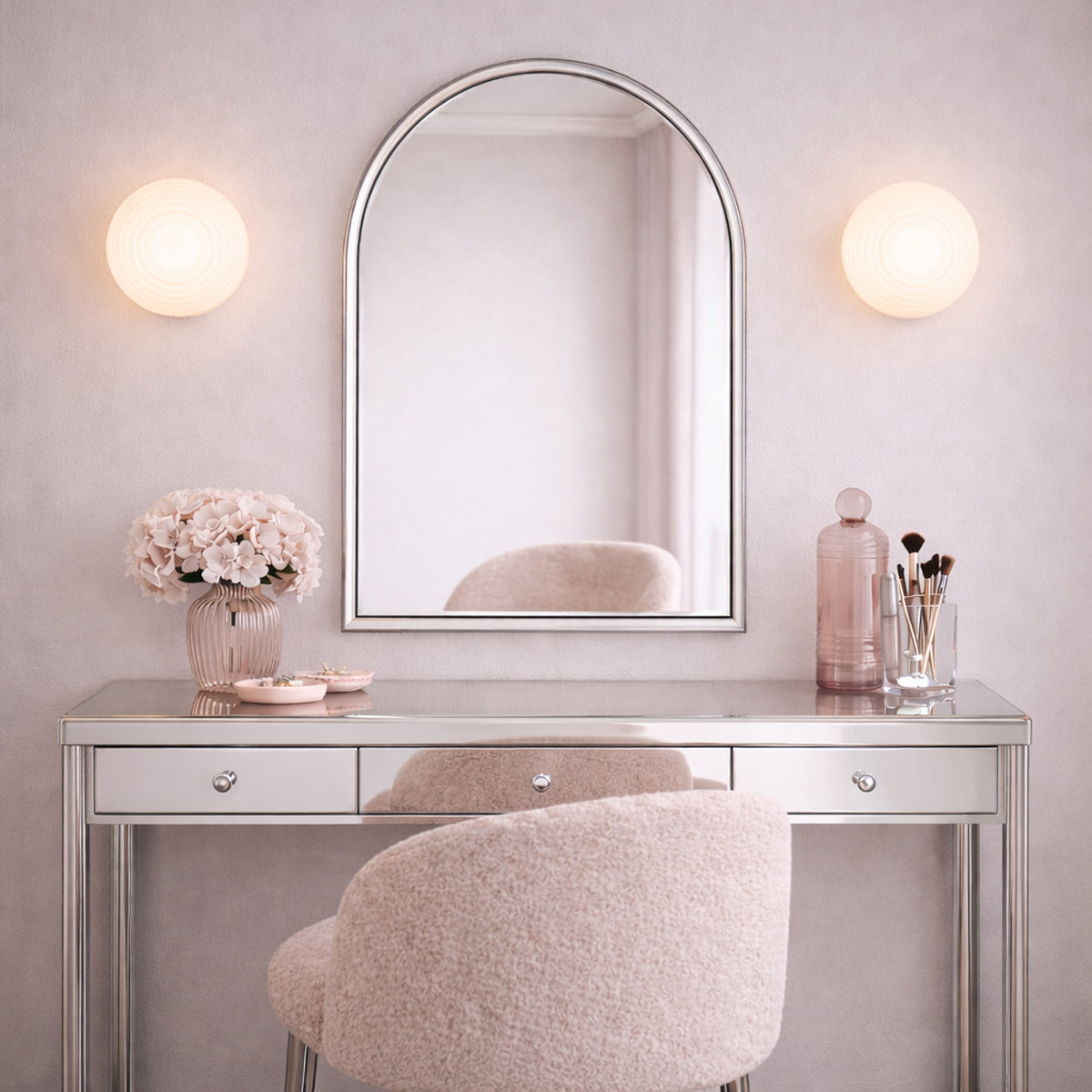 Tifton Bathroom Vanity Light 14W 3000K White - TIFTON WB20-WH