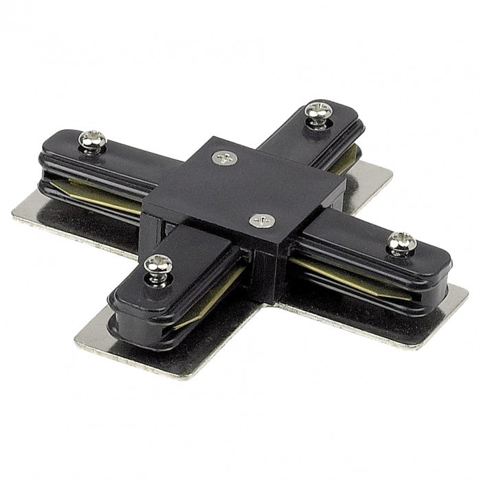 Buy Single Circuit Tracks & Accessories Australia TK Series Cross Joiner Black - TK-CROSS-BL
