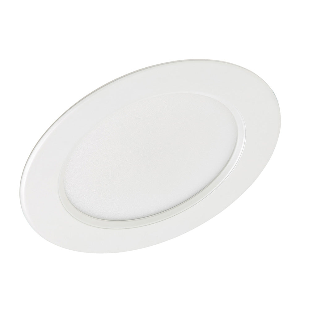 Buy Recessed Downlights Australia Tradetec Discus Dual 20W & 30W Tricolour LED Downlight White - TLDD34523WD