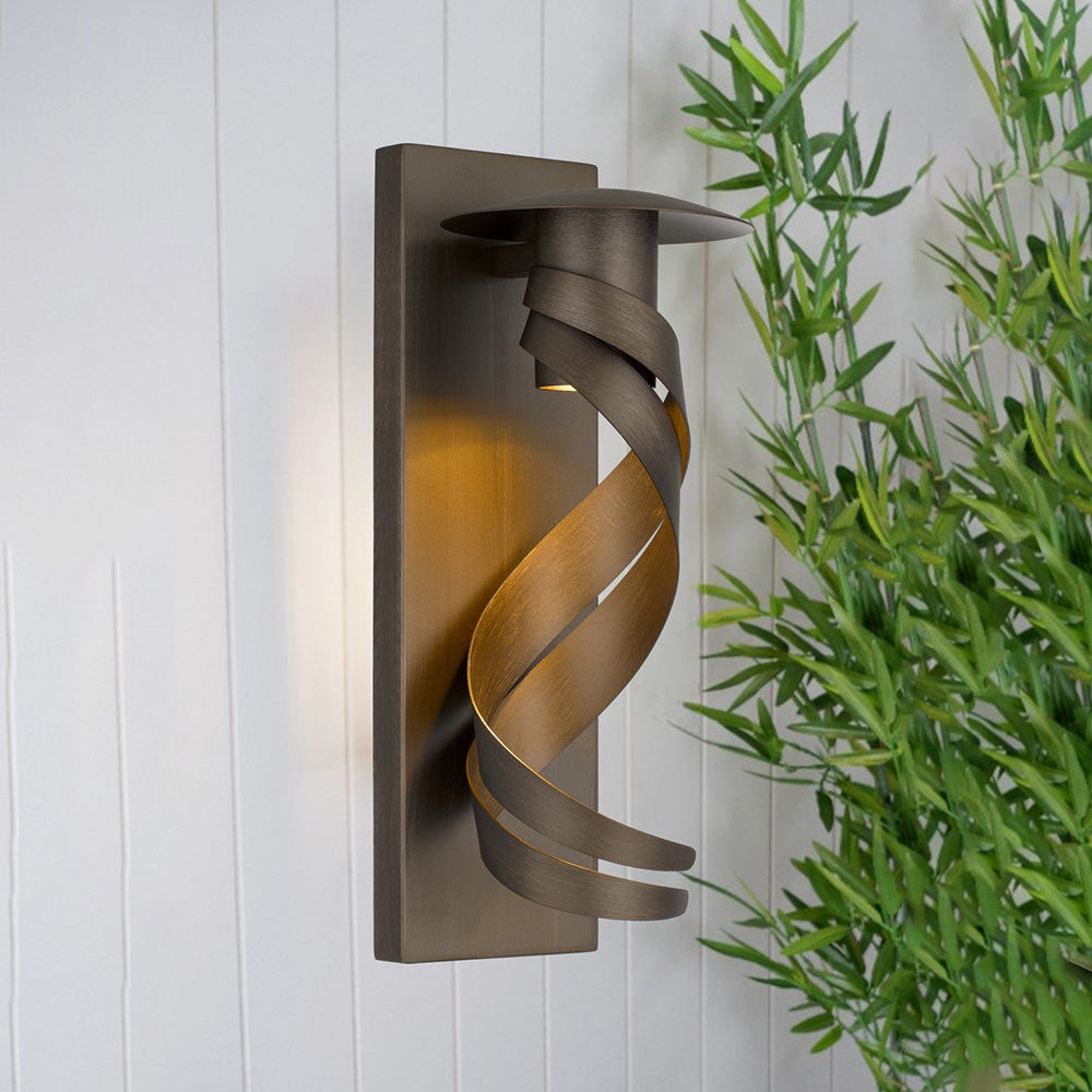Buy Exterior Wall Lights Australia Tobera Exterior Wall Light Bronze Aluminium - TOBERA WB-BZ