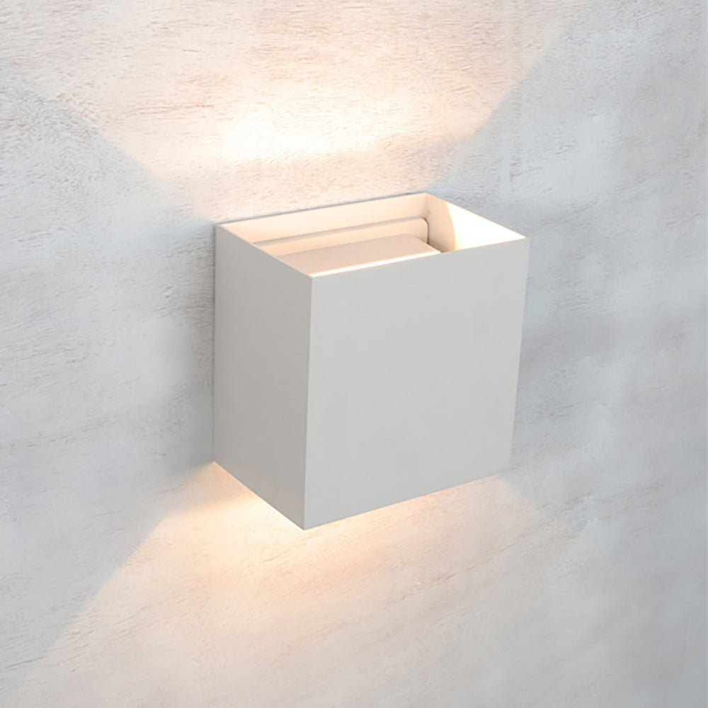 Buy Up / Down Wall Lights Australia TOCA Exterior LED Adjustable Lens Cover Up/Down Wall Light White 20W 3000K IP65 - TOCA4