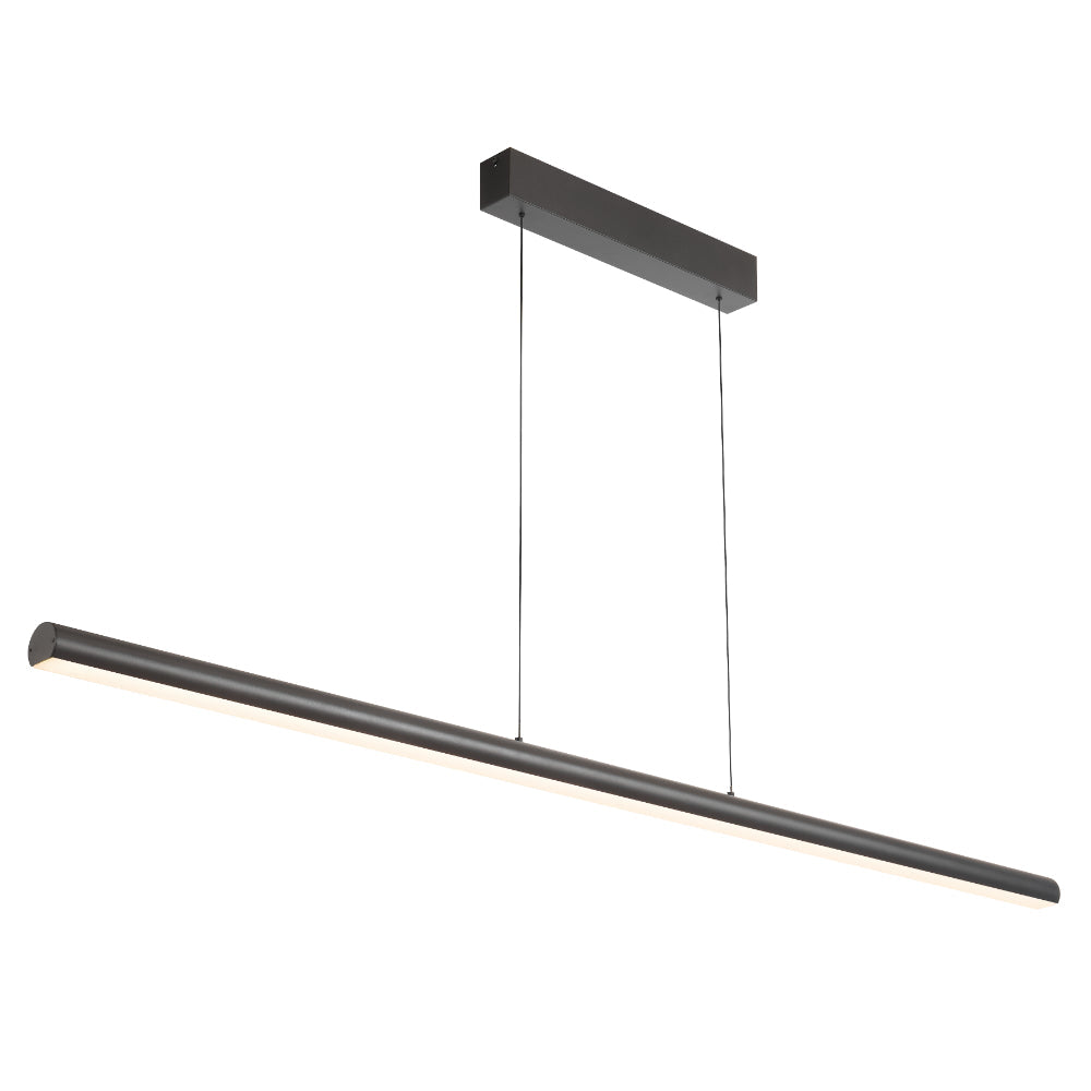 Torben 1600mm LED Pendant Light 28W 3CCT Black - TORBEN PE160-BK