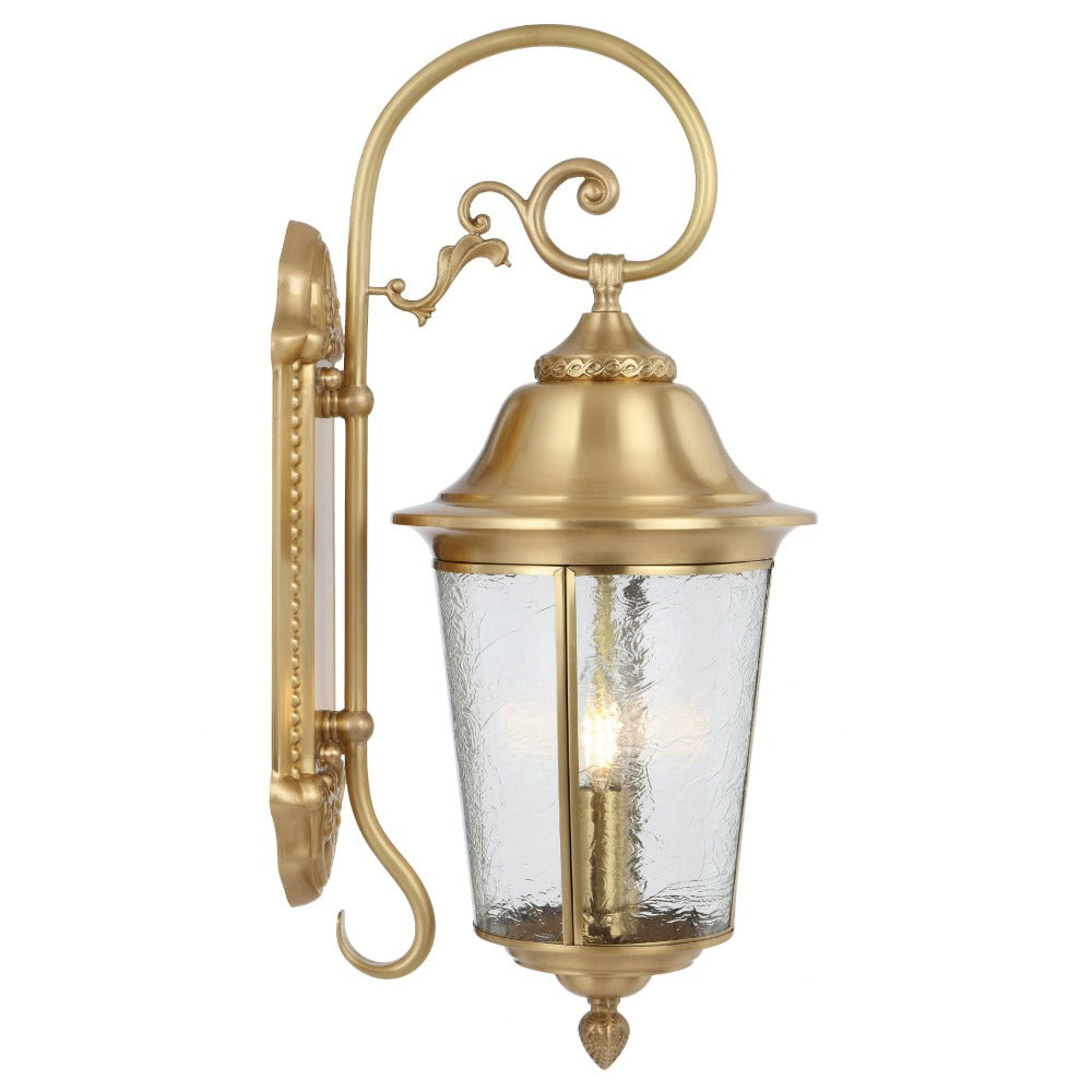 Buy Exterior Wall Lights Australia TREMONT Exterior Wall Bracket 2 Lights Solid Brass - TREMONT EX-BRS