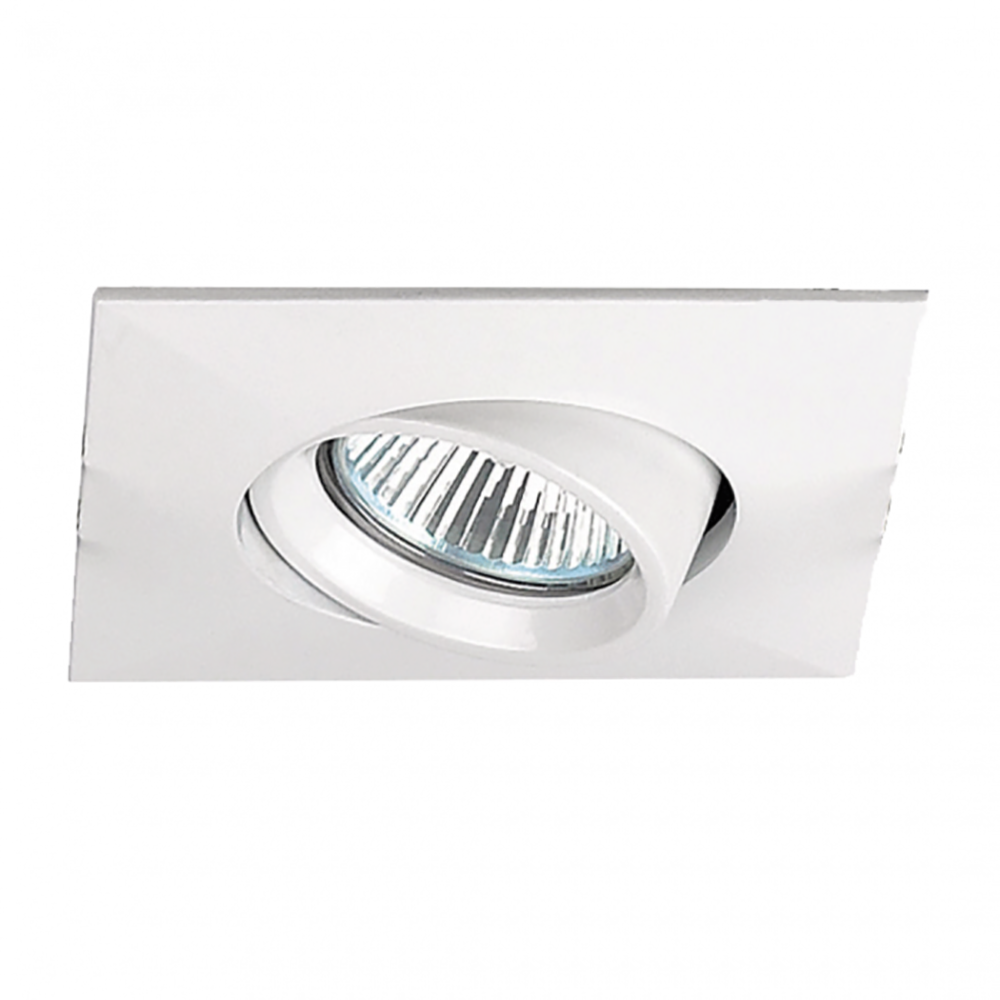 Buy Downlight Frames Australia Square Optional Trim For SVE90S-Fire White - TRIM90S-WH