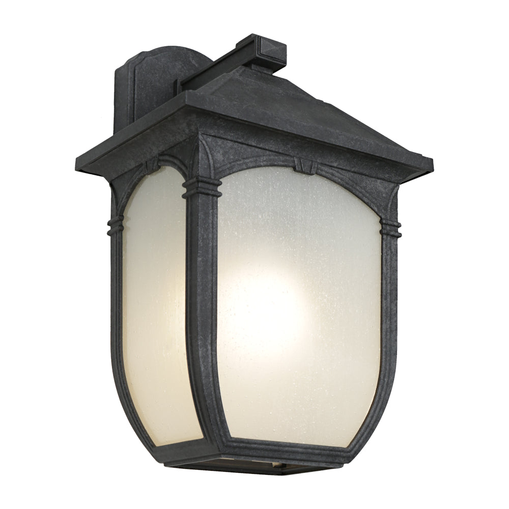 Tristan Large Outdoor Wall Lantern Greystone - TRIS1ELGGS