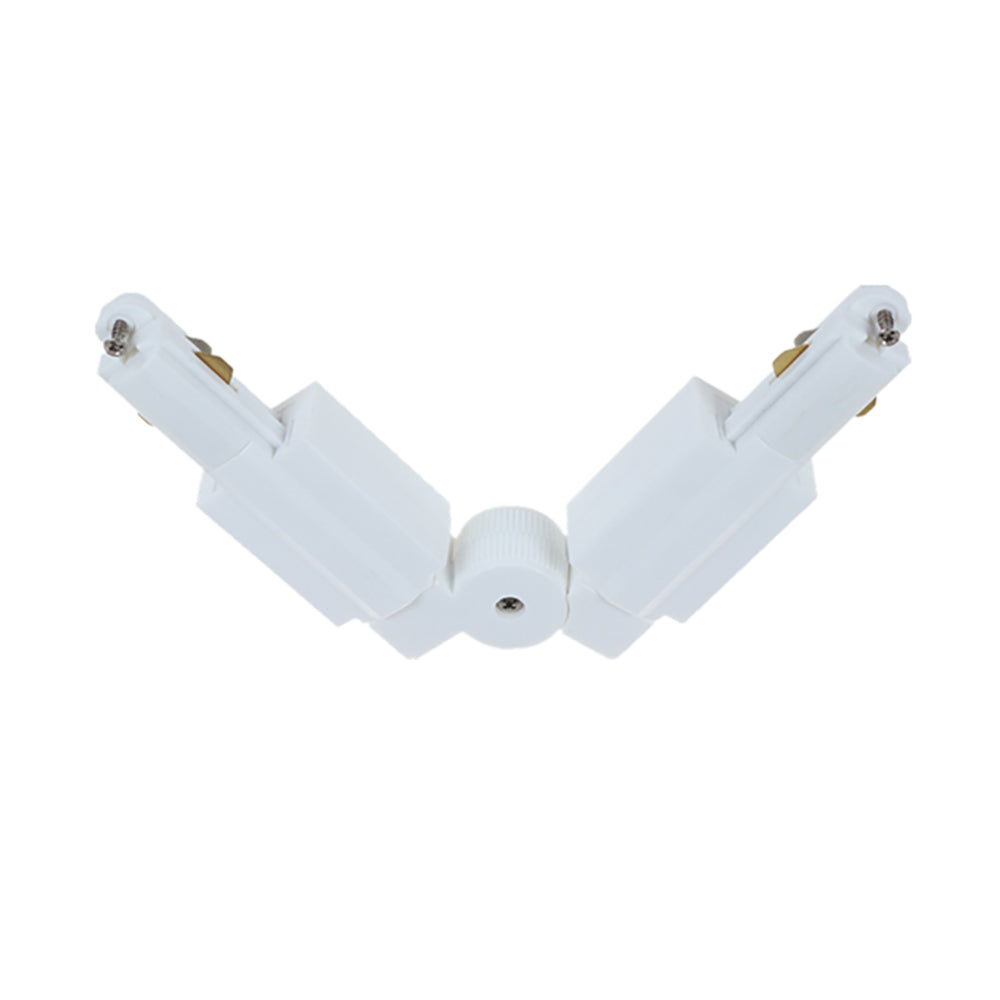 Buy Single Circuit Tracks & Accessories Australia Single Circuit Tracks & Accessorie L213mm Left 3 Wire White Aluminium - TRK1WHCON6L