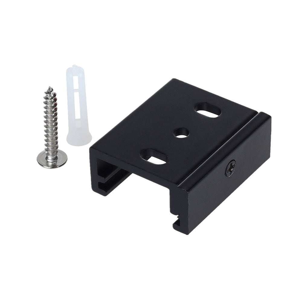 Track 3 Circuit 4 Wire Ceiling Clamp Kit For Track Connection Black - TRK3BLCEILKIT2