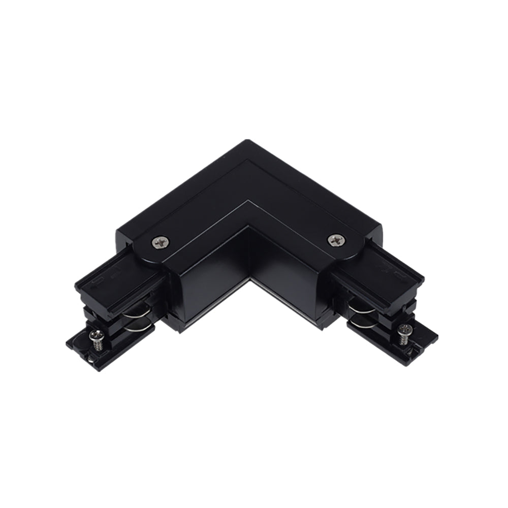 Buy Three Circuit Tracks & Accessories Australia Track 3 Circuit 4 Wire LEFT L-Piece Connector Black - TRK3BLCON3L