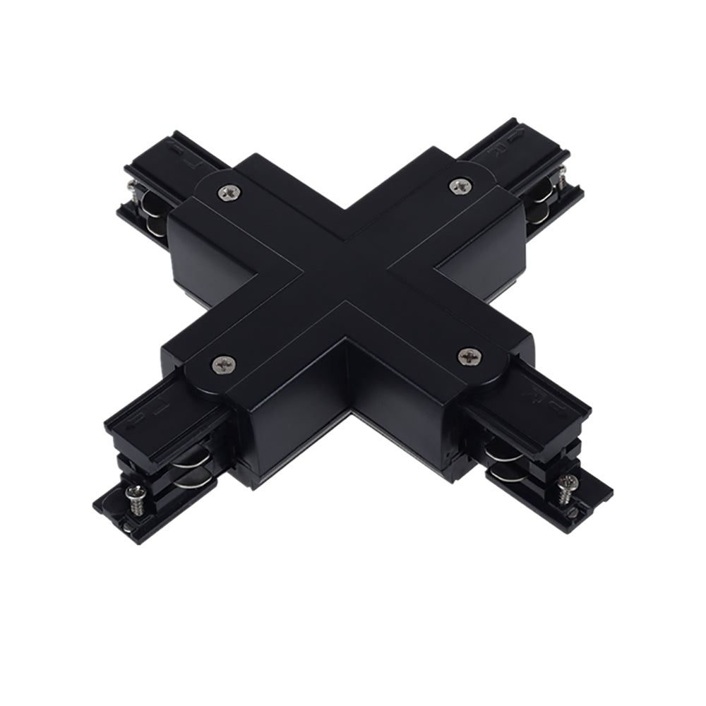 Buy Three Circuit Tracks & Accessories Australia Track 3 Circuit 4 Wire Cross-Piece Connector Black - TRK3BLCON5