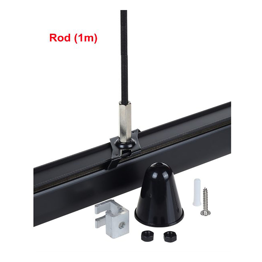 Buy Three Circuit Tracks & Accessories Australia Track 3 Circuit 4 Wire Suspension Mount Ezclick Kit Black - TRK3BLSUSKIT4