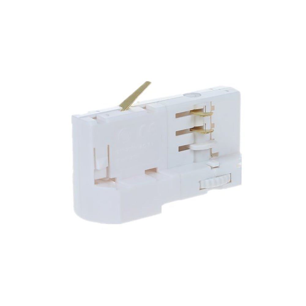 Track 3 Circuit 4 Wire Pendant Adaptor Small Hold Weight White - TRK3WHADAP4