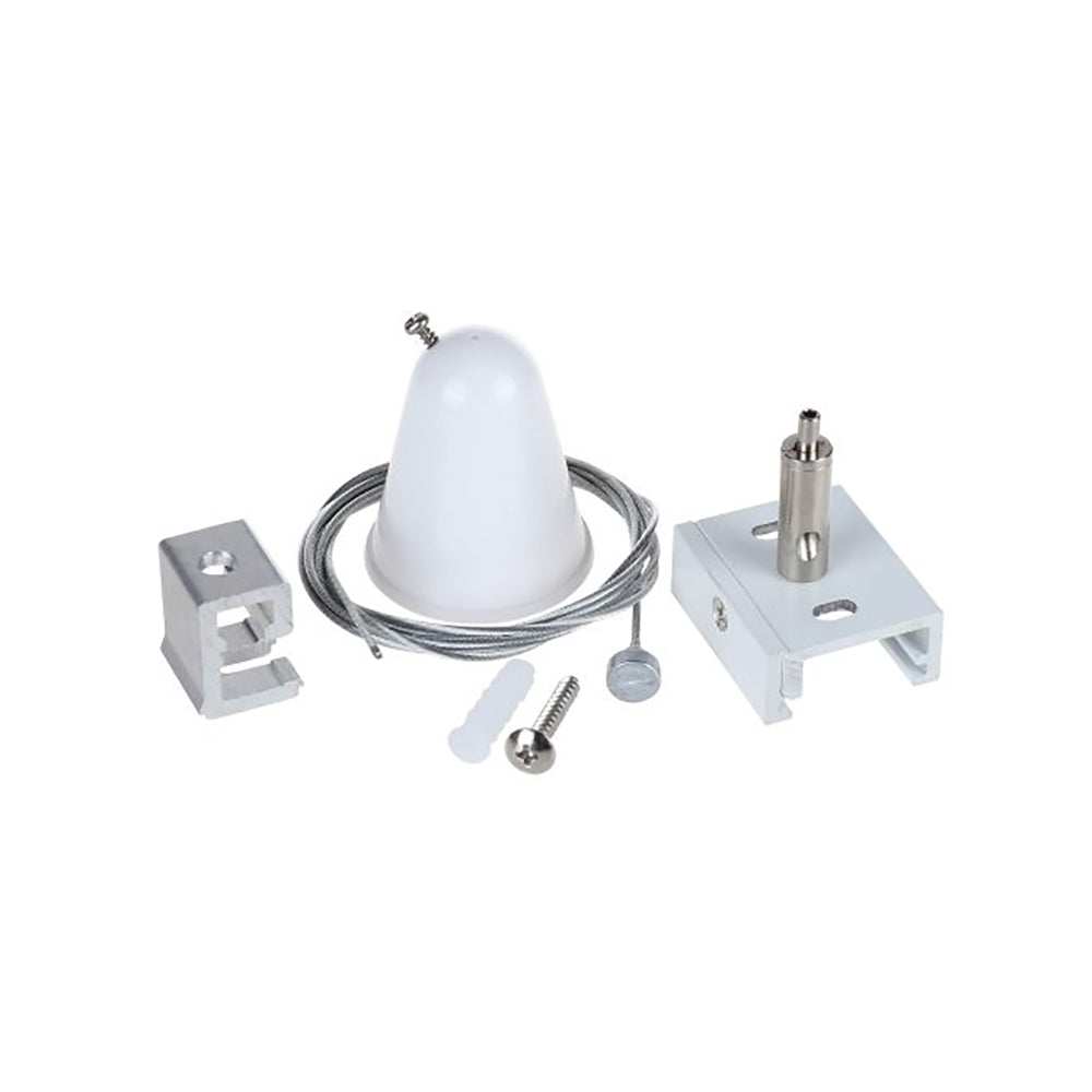 Buy Three Circuit Tracks & Accessories Australia Track 3 Circuit 4 Wire Suspension Mount Kit White - TRK3WHSUSKIT1