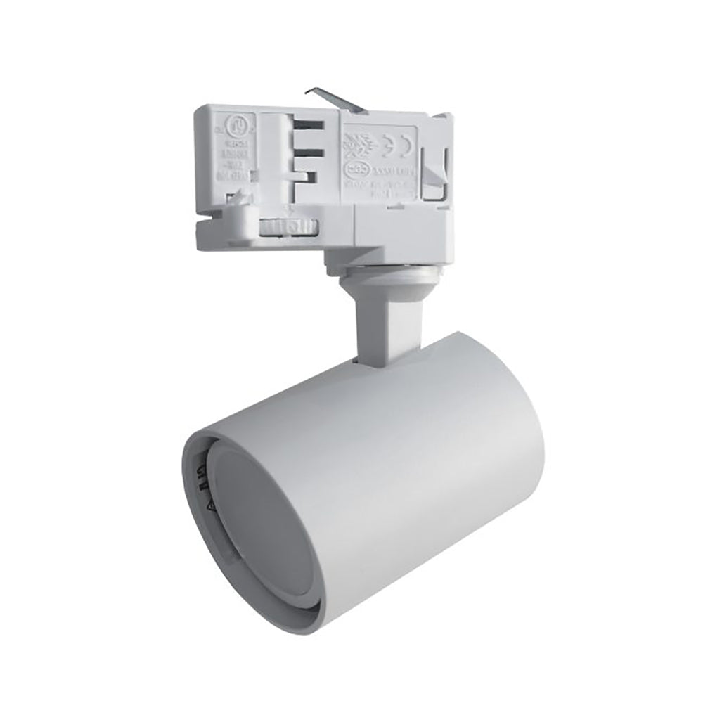 Buy Three Circuit Track Heads Australia TRK GU10 4 Wire 3 Circuit Track Head White - TRKW3G002