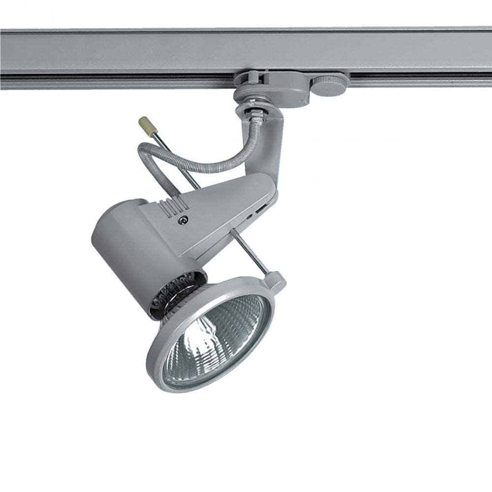Buy Three Circuit Track Heads Australia Three Circuit Track Head 100W Silver - TS122-SI