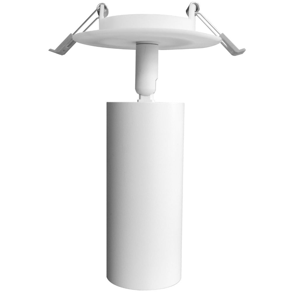 Buy Recessed Spotlight Australia Tubo Recessed Spotlight White Aluminium 3CCT - TUBO1