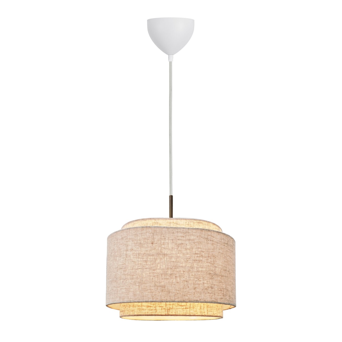 Takai 300mm Pendant Lamp Beige - 2620003018