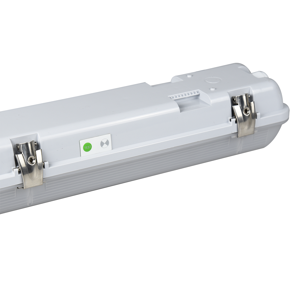 Buy Emergency LED Battens Australia Tempest V Emergency LED Batten With Sensor L655mm White Polycarbonate 5CCT - 211021DEMS