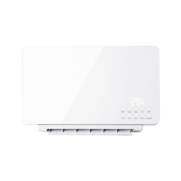 Thermo Bathroom Wall Heater with Towel Rail 2200W Matt White - MBHT2200W