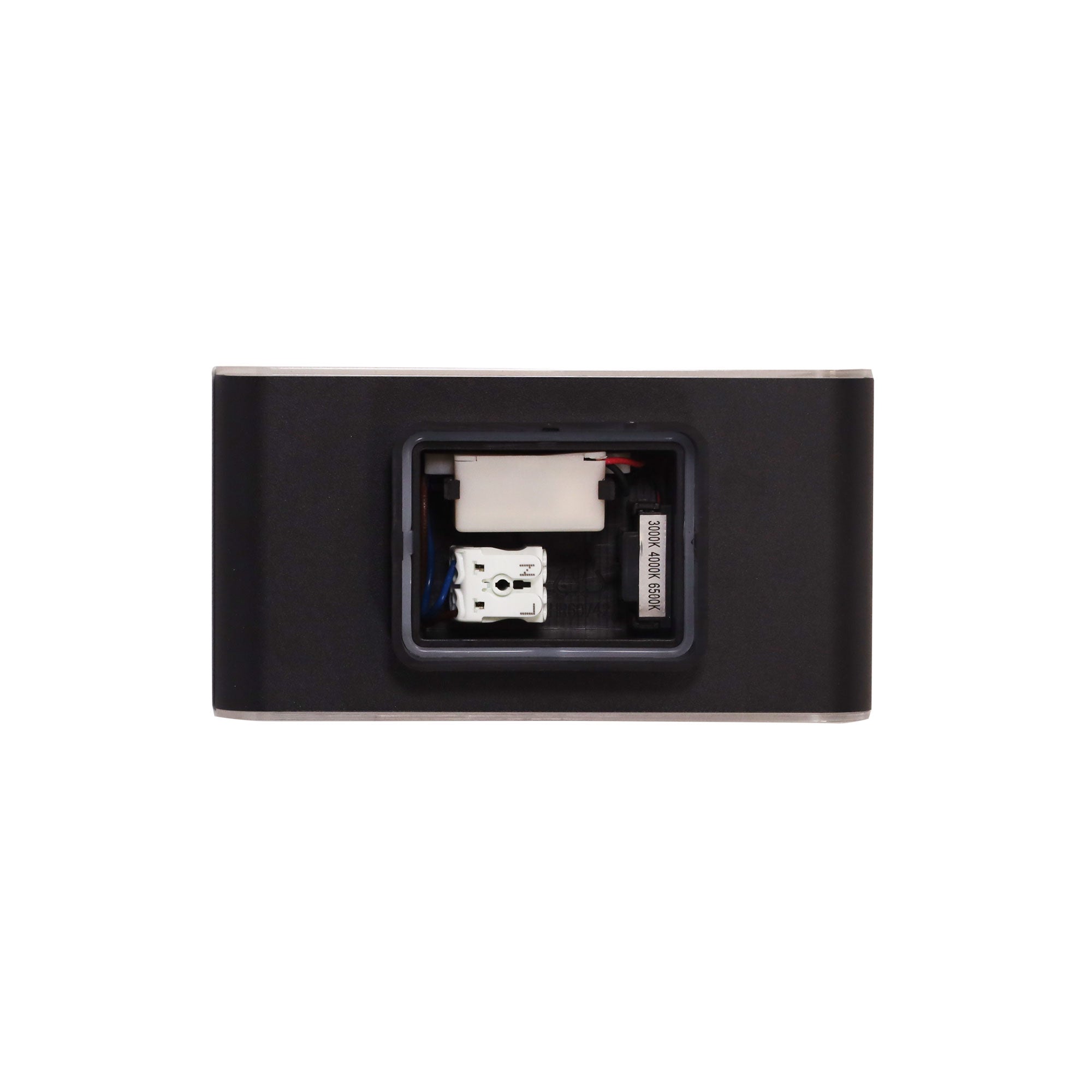 Wash Up/Down LED Wall Light 6W TRI Colour Black - UA7363BK