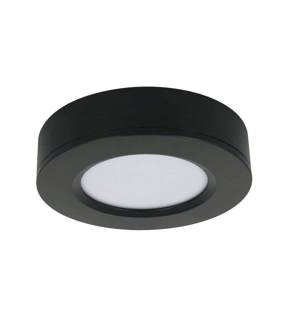 UB LED Surface Mounted Downlight 12V 3W Tri Colour Black - UB2