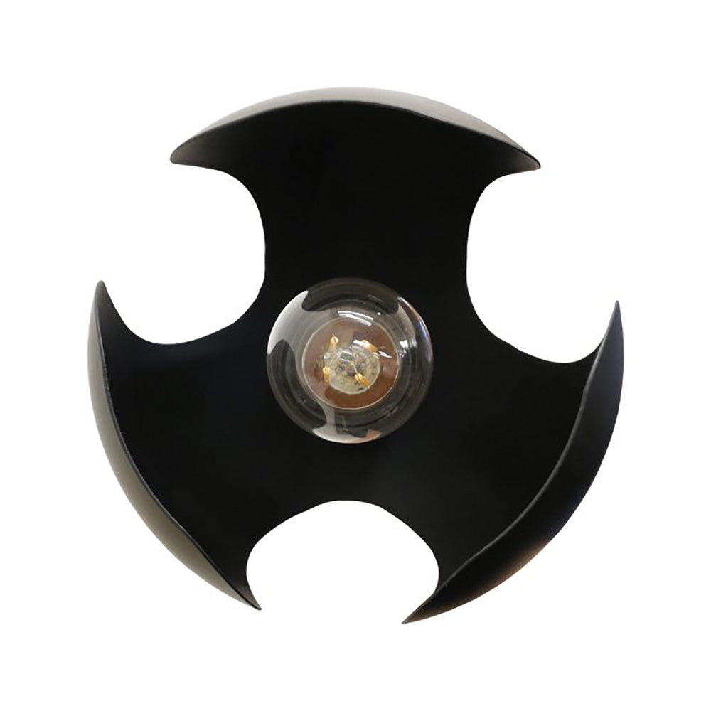 Buy Mini Pendants Australia Interior Iron Dome Shape 1 Light Pendant Matt Black - VAINA1