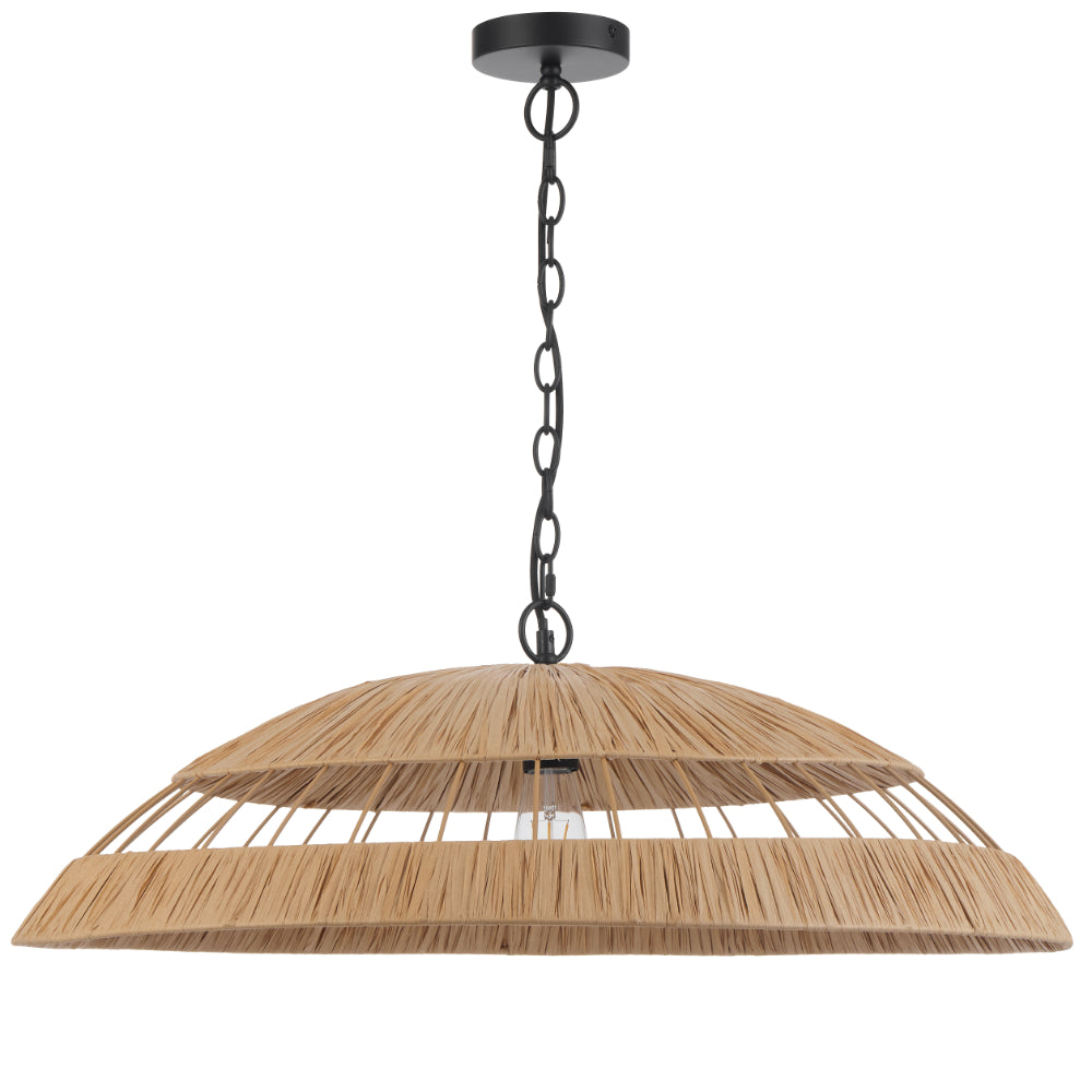 Vallejo 800mm Pendant Light Natural - VALLEJO PE80-NAT