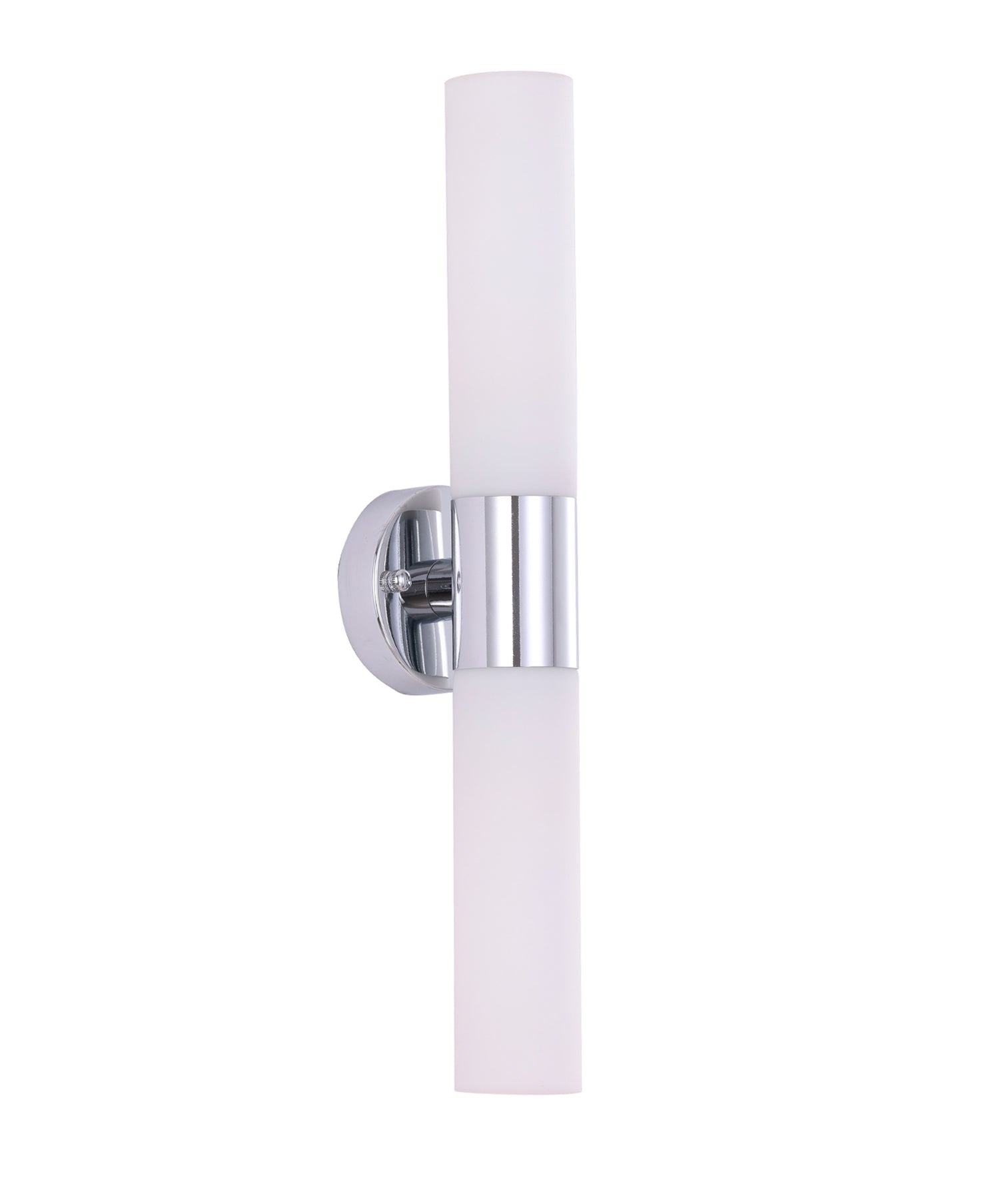 Vara Up & Down Wall Light Chrome & Opal - VARA4