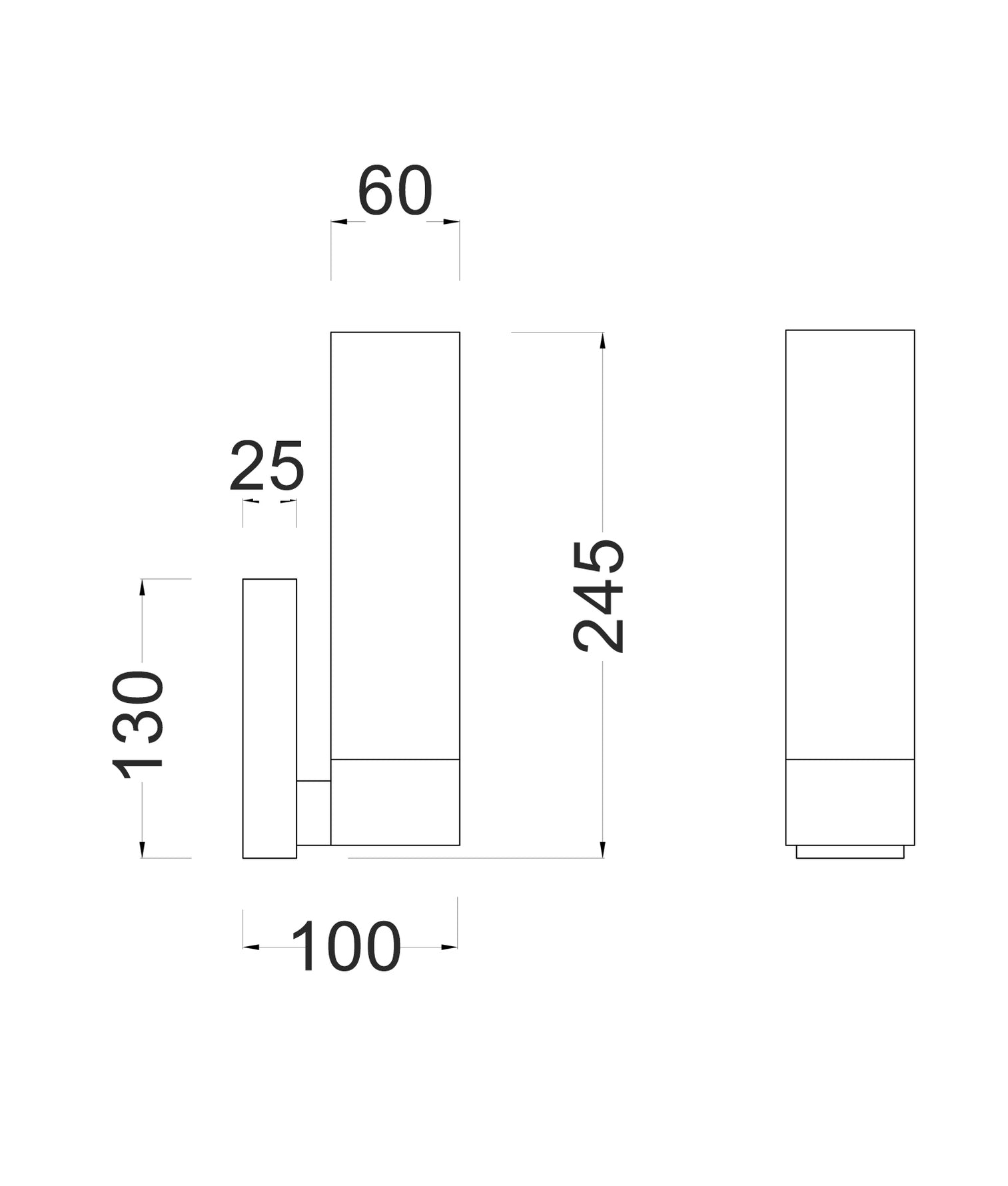 Vara Wall Light White & Opal - VARA6