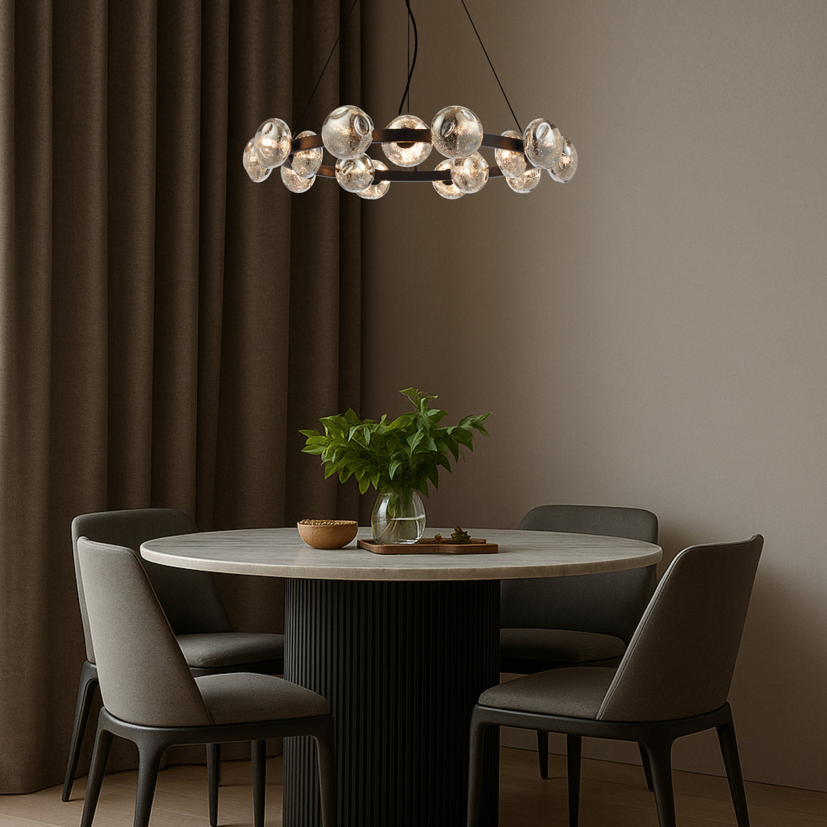 Varlin Pendant Light Black - VARLIN PE15-BKMR
