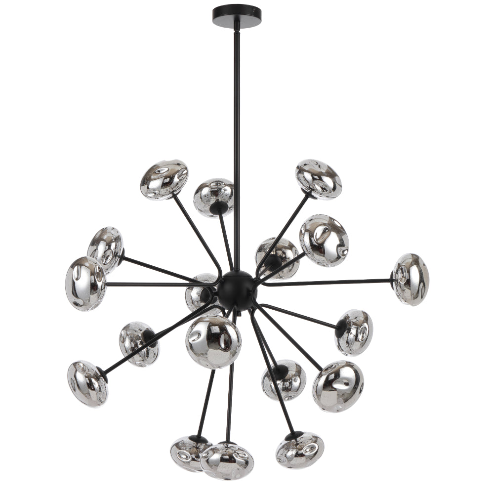 Varlin Pendant 18 Lights Black - VARLIN PE18-BKMR