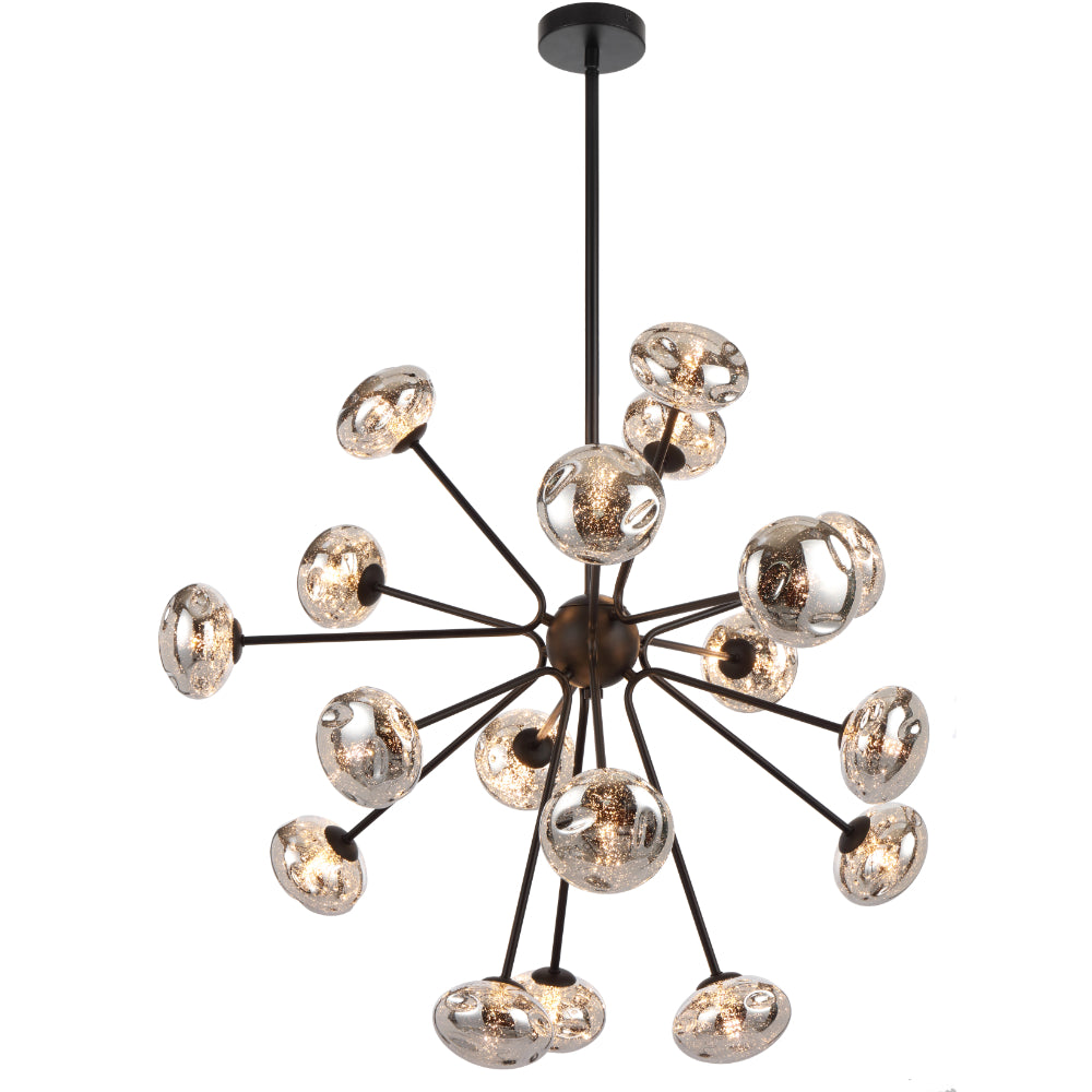 Varlin Pendant 18 Lights Black - VARLIN PE18-BKMR