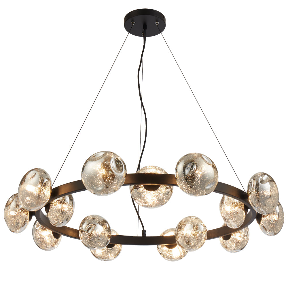 Varlin Pendant Light Black - VARLIN PE15-BKMR