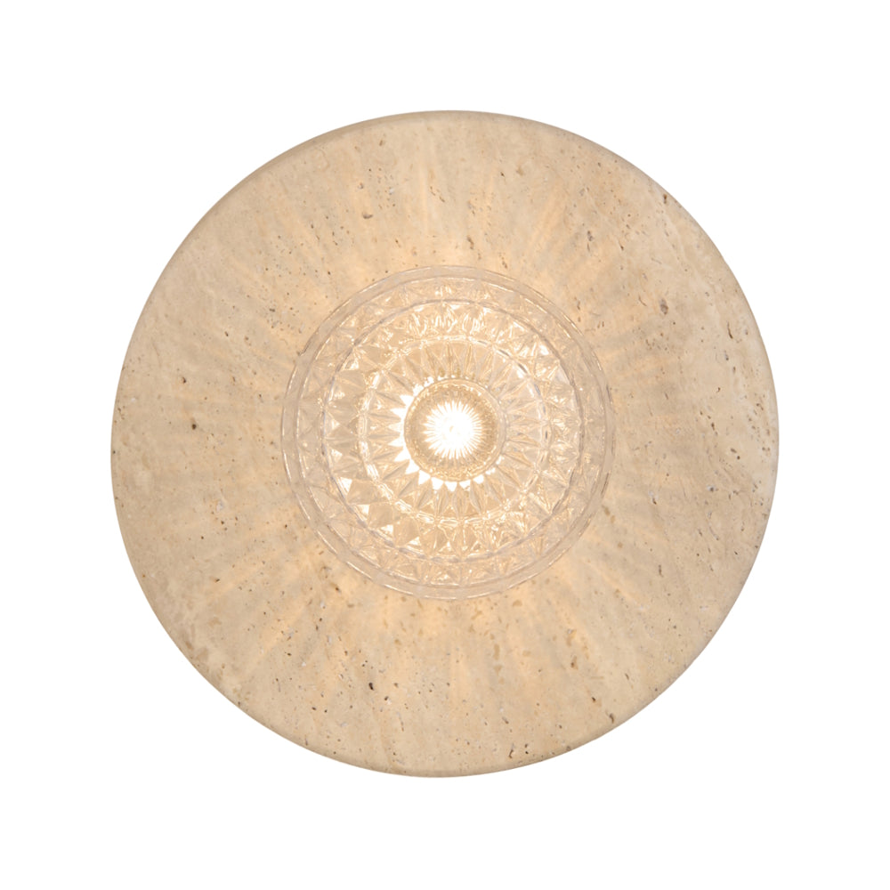 Varon Wall Light Beige & Clear - VARON WB-BECLP