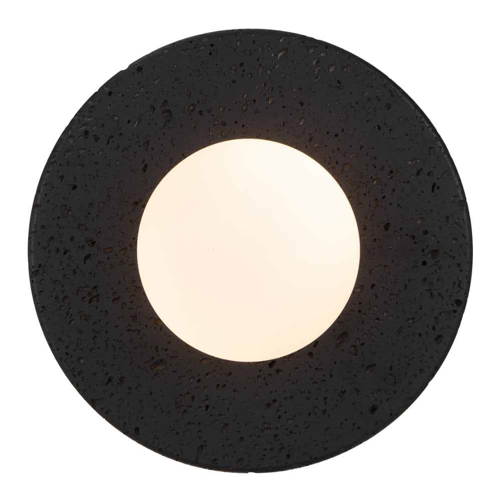 Varon Wall Light Black & Opal Matt - VARON WB-BKOM
