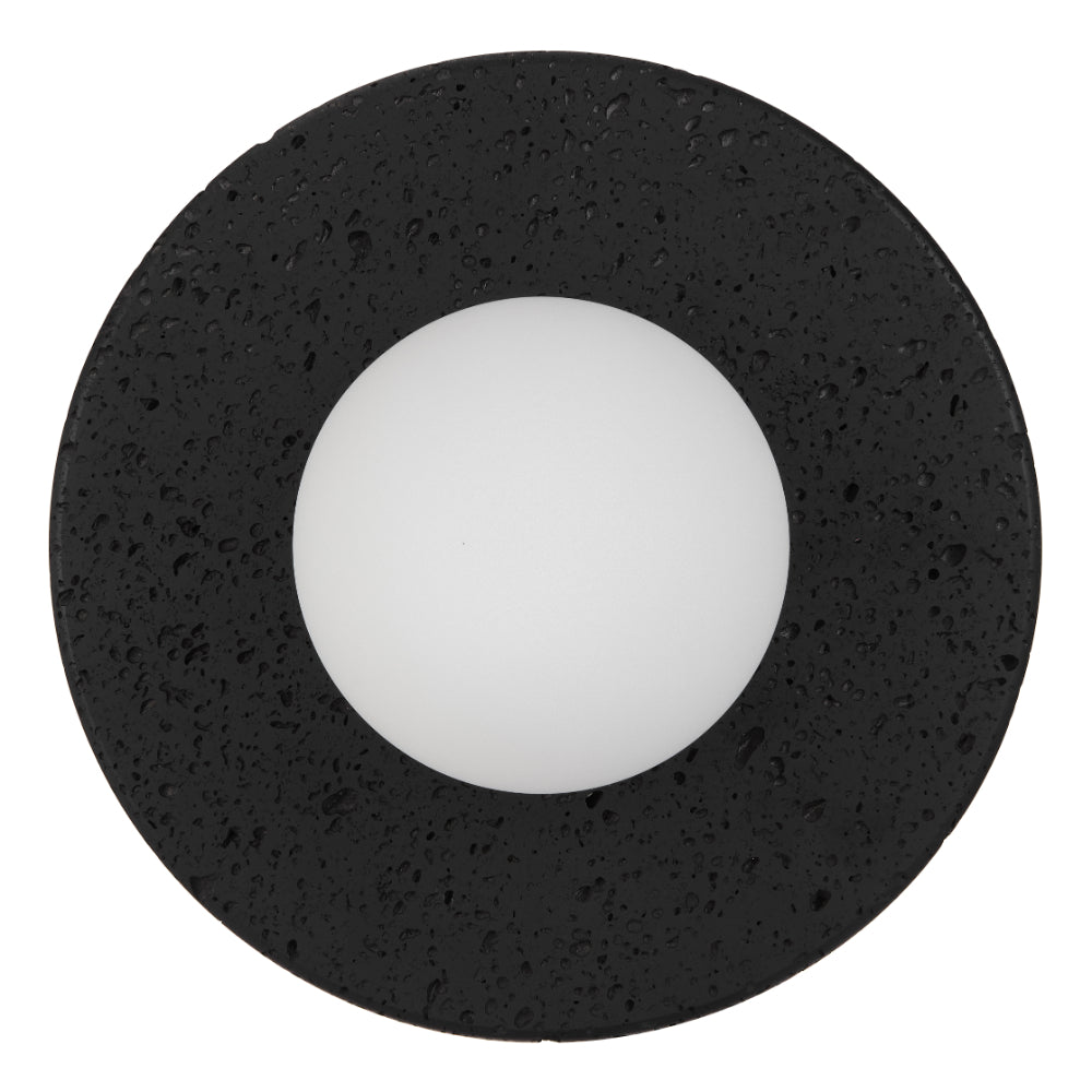 Varon Wall Light Black & Opal Matt - VARON WB-BKOM
