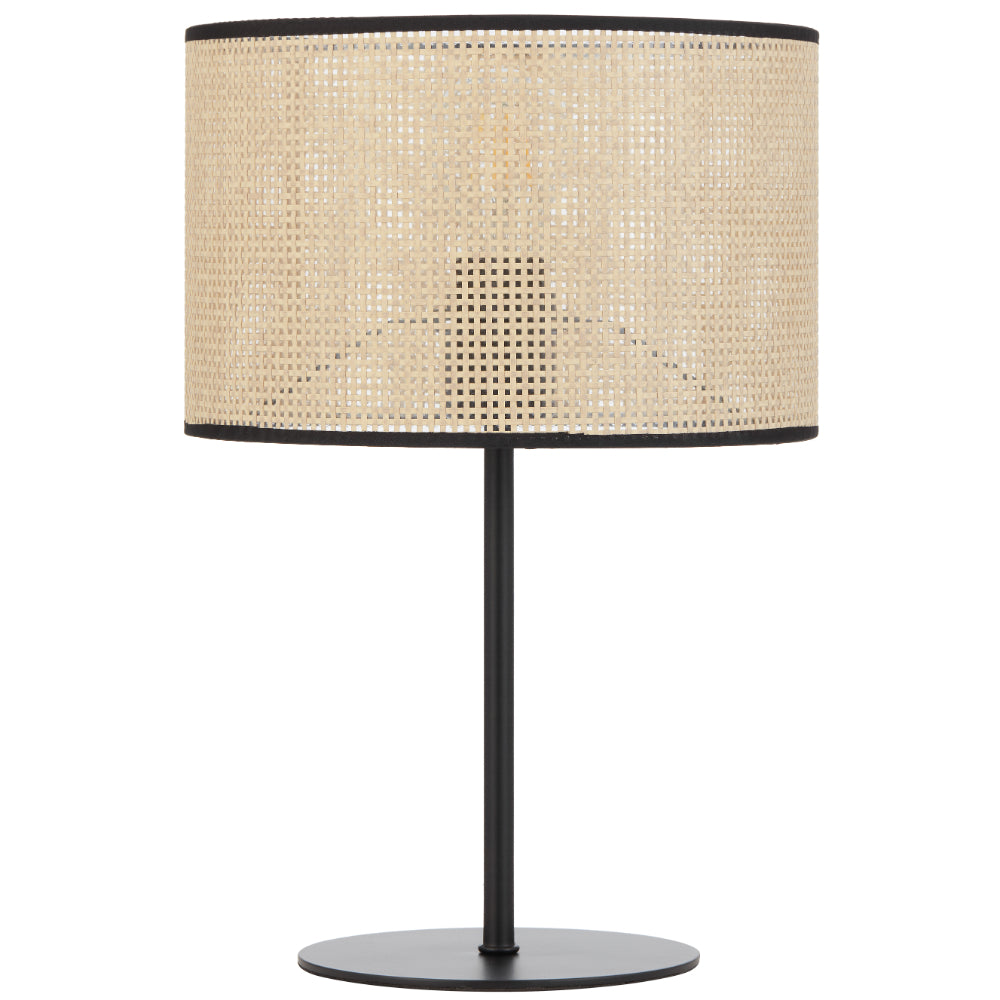 Velice Table Lamp Black & Natural - VELICE TL-BK