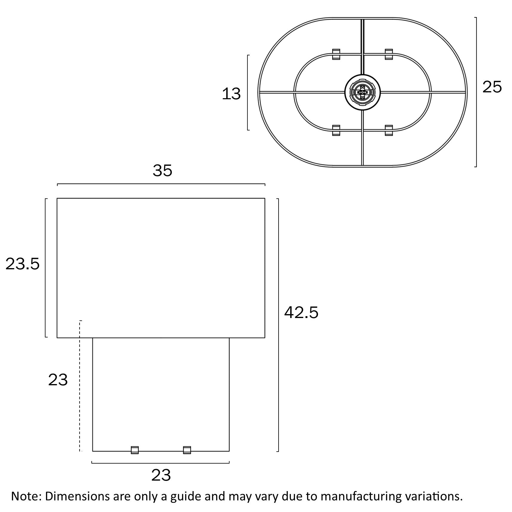 Verso Table Lamp Coffee - VERSO TL-CF