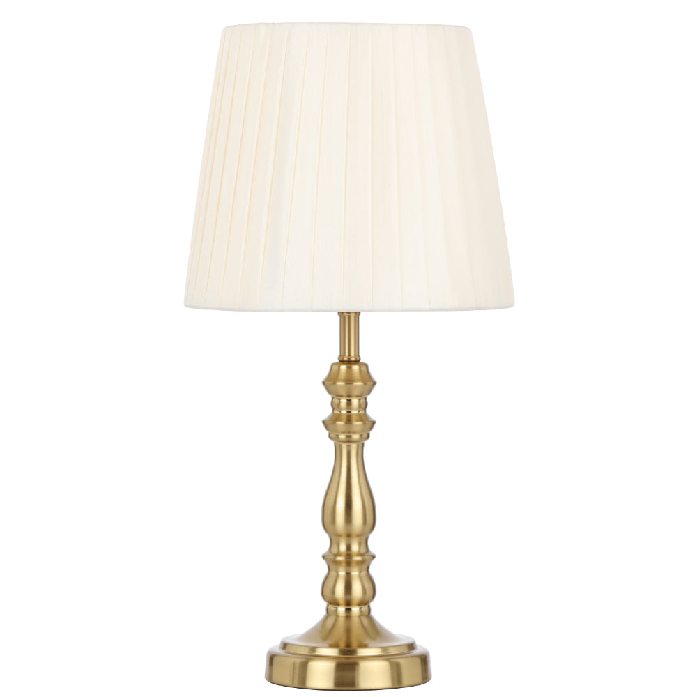 Vida Table Lamp Antique Gold / Ivory - VIDA TL-AGCRM
